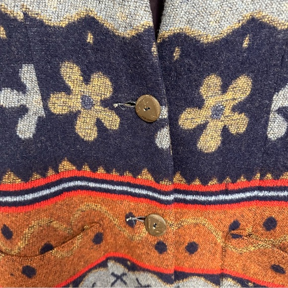 Vintage Jacques-Marquet France wool blend vest - Picture 2 of 8